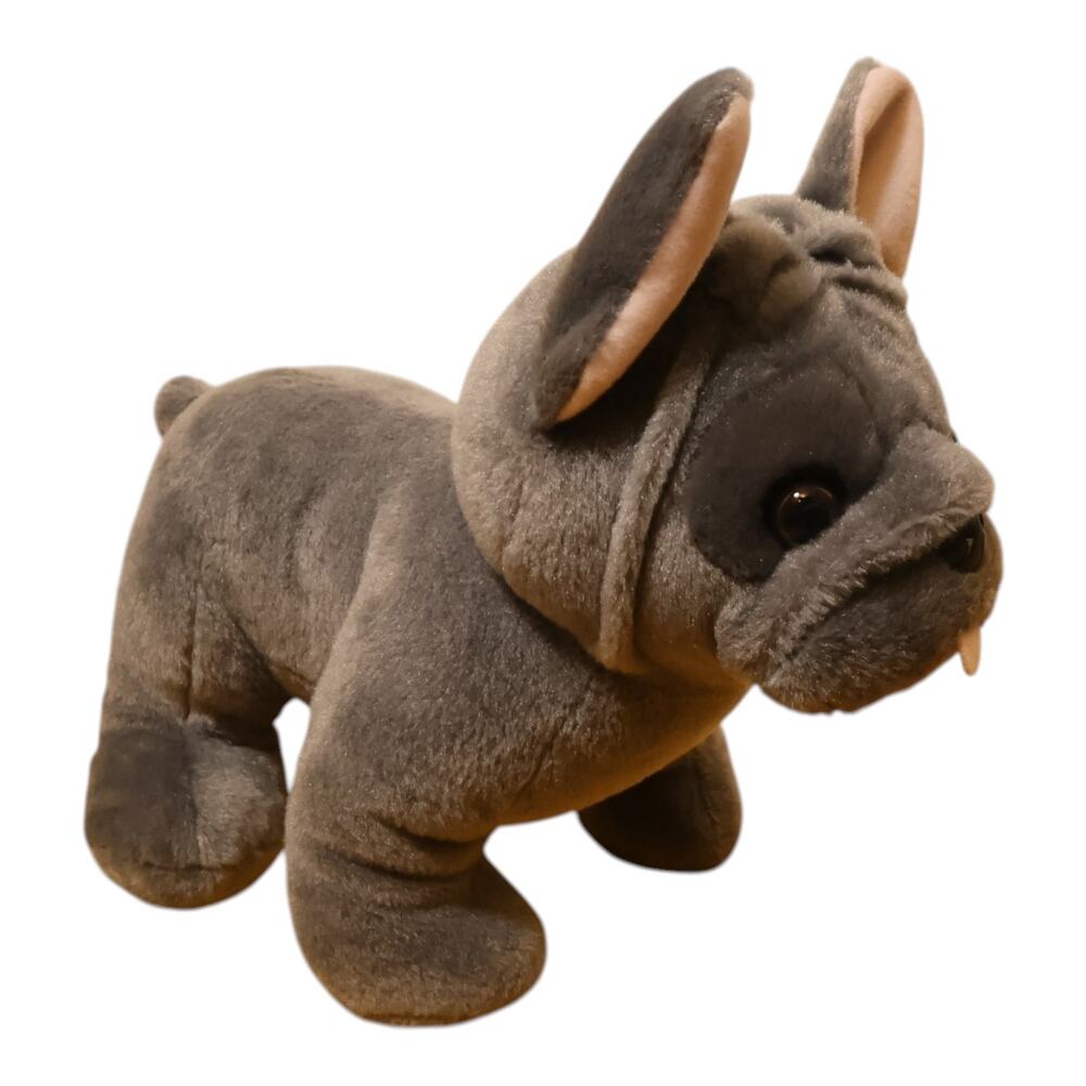 Build-A-Bear French Bulldog Plush Gray 12” BAB Puppy Dog Stuffed Animal EUC